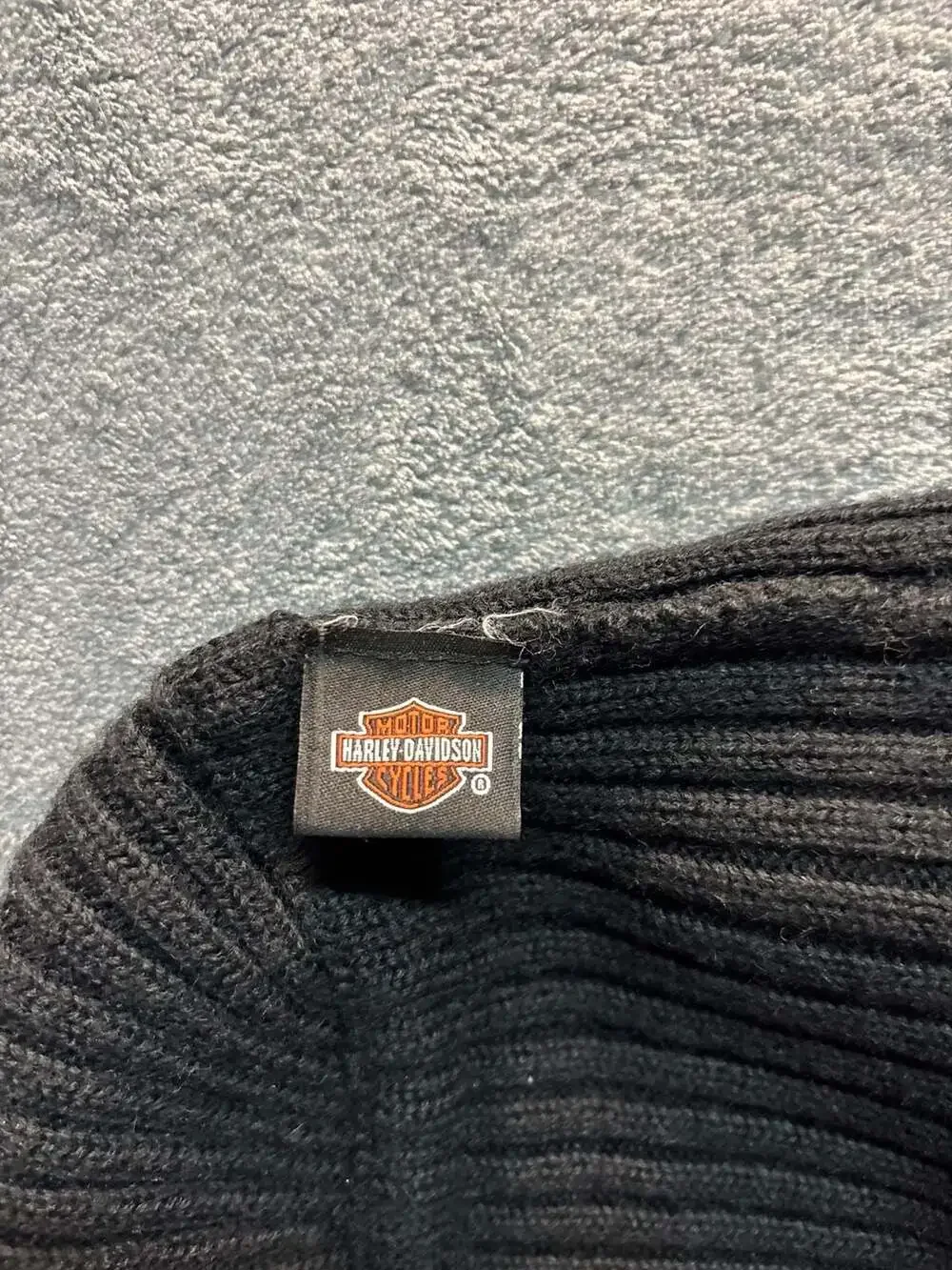 Harley-Davidson  Beanie, Y2K biker beanie streetwear